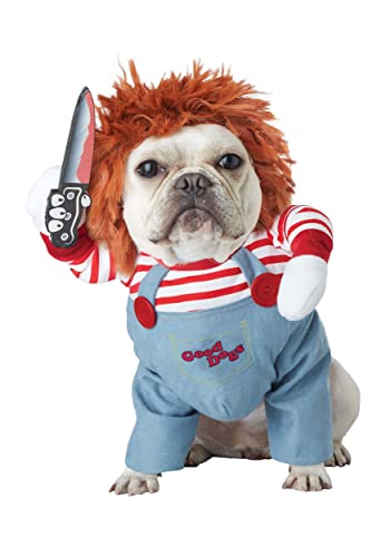 Deadly Doll Dog Fancy Dress Costume Medium Deadly Doll Dog Fancy Dress Costume Medium von California Costumes