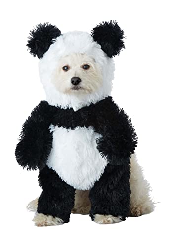 Hundekostüm, Motiv Panda, Schwarz/Weiß, Panda, Hündchen, Hund, Kostüm, Medium, schwarz/weiß von California Costumes