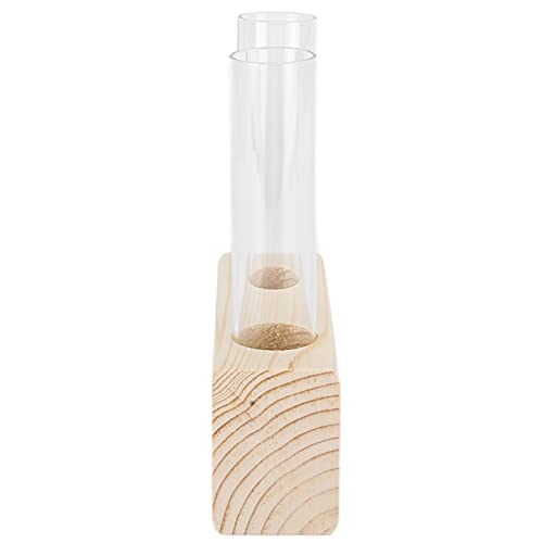 Anzuchtstationen, Doppelte Reagenzglas-Pflanzen, Terrarien aus Holz, Einfache Röhrenglasvase, Dekoration, Holzrahmen, Hydrokultur-Pflanzenbehälter, Heim-Desktop-Dekoration Anzuchtstationen, Doppelte Reagenzglas-Pflanzen, Terrarien aus Holz, Einfache Röhrenglasvase, Dekoration, Holzrahmen, Hydrokultur-Pflanzenbehälter, Heim-Desktop-Dekoration von Callicarpa