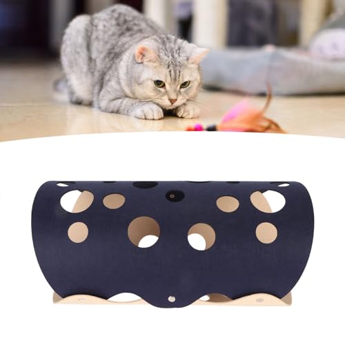 Katzentunnel DIY Spielzeug Robuster Haustierspieltunnel Abnehmbarer Waschbarer Filz Katzenstreu Haustierspielzeugzubehör Katzentunnel DIY Spielzeug Robuster Haustierspieltunnel Abnehmbarer Waschbarer Filz Katzenstreu Haustierspielzeugzubehör von Callicarpa