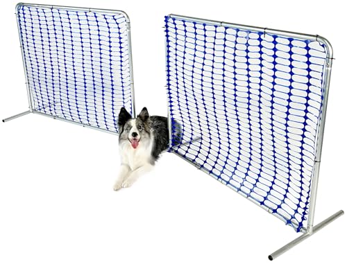 Callieway Premium ALU Hoopers Zaun/Gatter ”Gate of Maya” Hoopers Agility Gate - Orig (ALU) (2 Gates/Hoopers Gatter) von Callieway