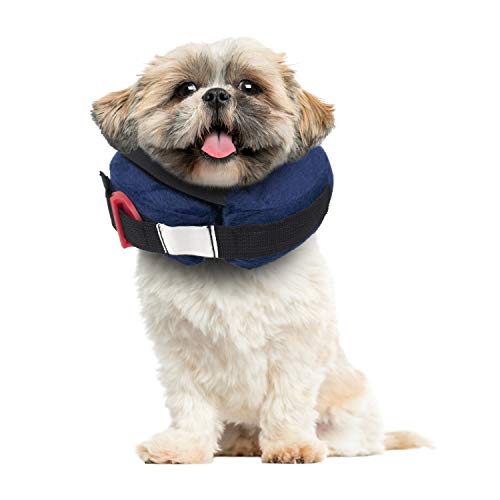 Calm Paws Behavior Support Schützendes aufblasbares Halsband mit Beruhigungsscheibe für Hunde von Calm Paws Behavior Support
