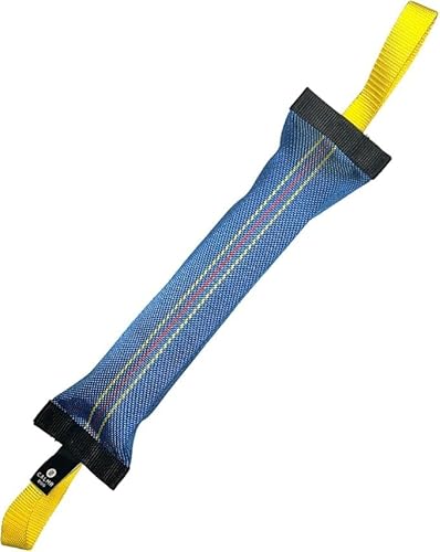 Calmr Dog Verve Interaktives Spielzeug – weich, langlebig & Fleece geschichtet mit Gummirücken für Sprungkraft – wasserabweisend – 453.6 g (0.5 kg) für aktive Hunde von Calmr Dog