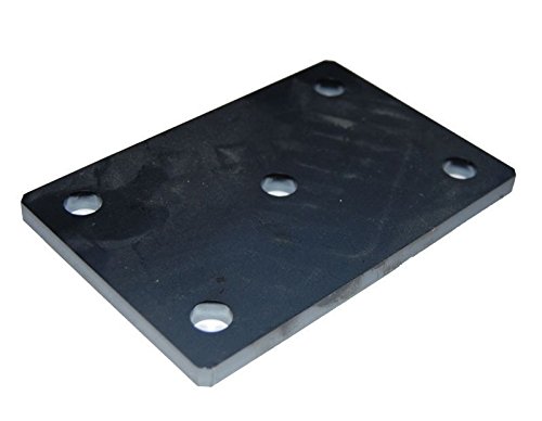 Stahlplatte Ankerplatte gelocht, gebohrt, Stärke 8mm gelasert - 150mm x 100mm Stahlplatte Ankerplatte gelocht, gebohrt, Stärke 8mm gelasert - 150mm x 100mm von Srm-Design