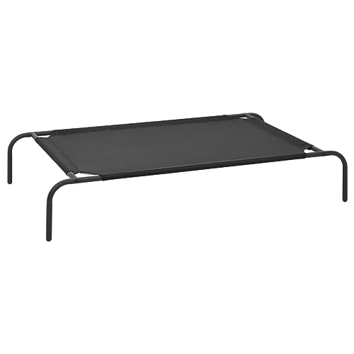 Camerina Erhöhtes Hundebett Schwarz L Textilene HäNgematte Hundeliege Outdoor SchlafpläTze & MöBel FüR Hunde ErhöHtes Hundebett Camerina Erhöhtes Hundebett Schwarz L Textilene HäNgematte Hundeliege Outdoor SchlafpläTze & MöBel FüR Hunde ErhöHtes Hundebett von Camerina