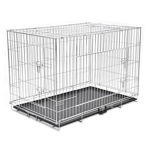 Camerina Faltbare Hundebox HundehüTte Indoor HundekäFig FüR Zuhause HaustierkäFig Hundekennel Metall XXL Camerina Faltbare Hundebox HundehüTte Indoor HundekäFig FüR Zuhause HaustierkäFig Hundekennel Metall XXL von Camerina