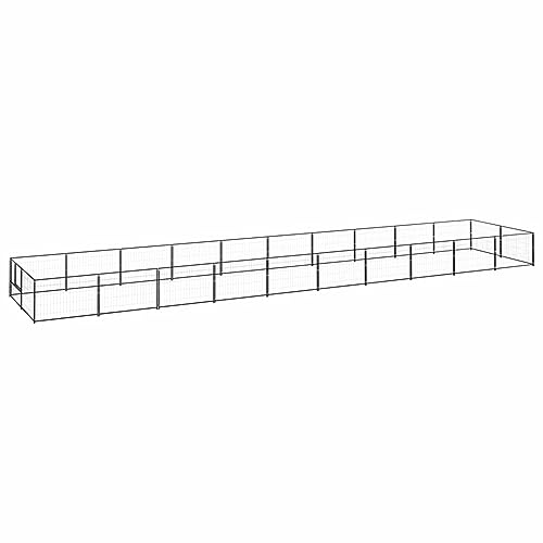 Camerina Hundezwinger Schwarz 20 m² Stahl Kaninchen AußEngehege Kleintiergehege Camerina Hundezwinger Schwarz 20 m² Stahl Kaninchen AußEngehege Kleintiergehege von Camerina
