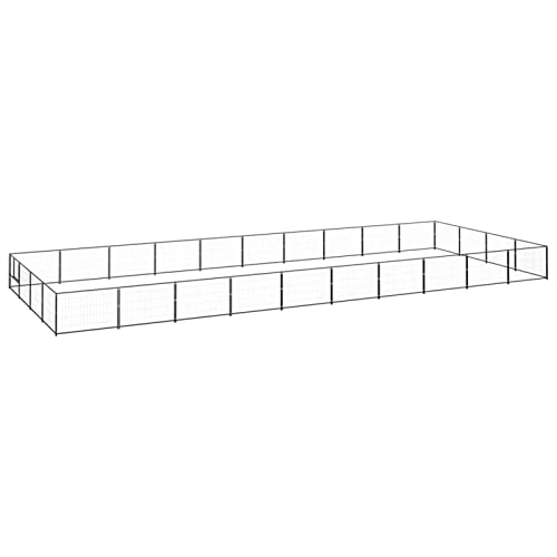 Camerina Hundezwinger Schwarz 40 m² Stahl Hundeabsperrgitter Wurfbox FüR Hunde Hundegitter Wohnung Camerina Hundezwinger Schwarz 40 m² Stahl Hundeabsperrgitter Wurfbox FüR Hunde Hundegitter Wohnung von Camerina
