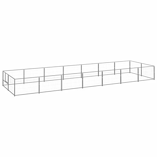 Camerina Hundezwinger Silbern 14 m² Stahl Wurfkiste FüR Hunde Kaninchen Auslauf Hunde Tipi Camerina Hundezwinger Silbern 14 m² Stahl Wurfkiste FüR Hunde Kaninchen Auslauf Hunde Tipi von Camerina