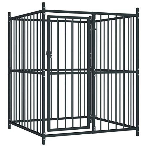 Camerina Outdoor-Hundezwinger 120x120x150 cm Gartenzaun Zaun FüR Hunde Freigehege Kleintierzaun Outdoor Hundegitter Garten Haustier Zaun Garten Camerina Outdoor-Hundezwinger 120x120x150 cm Gartenzaun Zaun FüR Hunde Freigehege Kleintierzaun Outdoor Hundegitter Garten Haustier Zaun Garten von Camerina