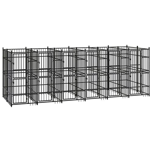 Camerina Outdoor-Hundezwinger Dog House Outdoor Pet Comfort Katzengehege Hundeauslauf DraußEn Tiergehege Stahl 11,06 m² 3097941 Camerina Outdoor-Hundezwinger Dog House Outdoor Pet Comfort Katzengehege Hundeauslauf DraußEn Tiergehege Stahl 11,06 m² 3097941 von Camerina