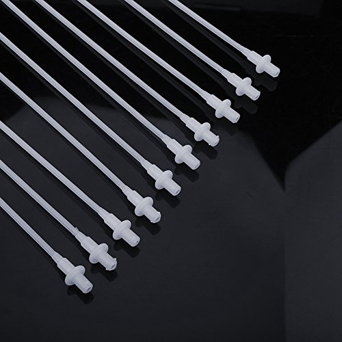 Camidy 10PCS/ Set Disposable Artificial Insemination Rods Disposable Breeding Rod Tube Flexible Breeding Catheter Tube for Dog Goat Sheep Breed Rod Test von Camidy