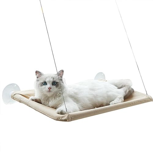 Camidy Cat Window Perch, Cat Hammock for Window Strong Cat Suction Hammock for Indoor Cats Cat Window Perch for Cats Sunbathing Napping von Camidy