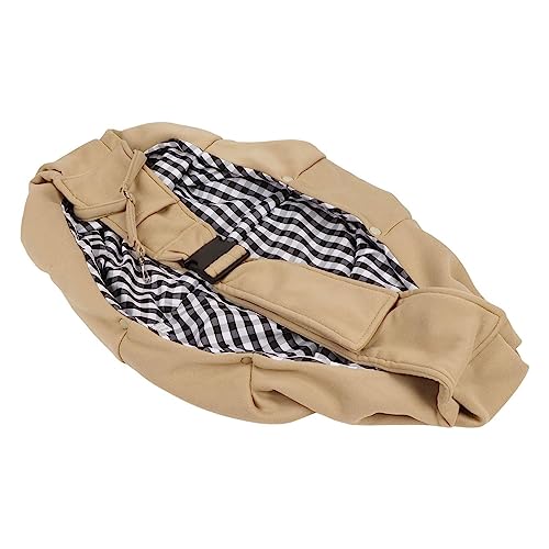 Camidy Pet Sling, Hand Free Dog Sling Carrier Adjustable Strap with Side Pockets Tote Bag Breathable Shoulder Carrying Small Dog Cat Puppy Machine Washable von Camidy