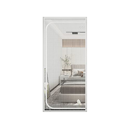 Camidy Reinforced Cat Screen Door, Pet Resistant Mesh Screen Door, Pets Proof Zipper Screen Door for Living Room, Bedroom, Kitchen, Patio, Stop Cats Dogs Running Out von Camidy