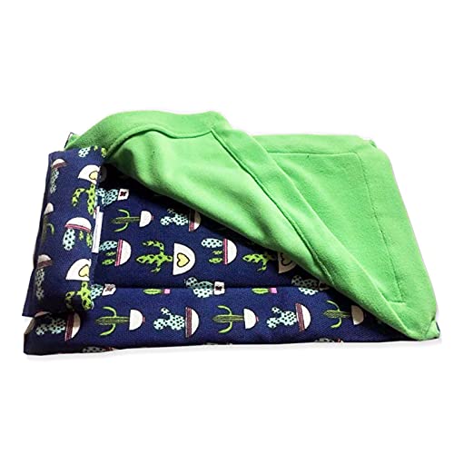 Camidy Reptil Schlaf Tasche mit Kissen Decke Komfortable Bett Gemütliche Pad für Eidechse Reptilien Tiere von Camidy
