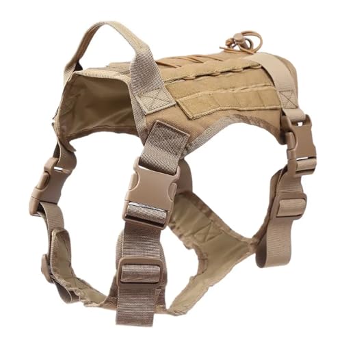 Camidy Tactical Dog Harness with Handle, Tactical Dog Harness for Large Dogs No Pull Harness Training Dog Harness for Walking Camping von Camidy