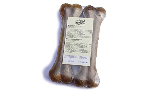 CamOn – Knochen Büffelleder – AB204 1 Packung 2 Stück 16,5 cm von Camon