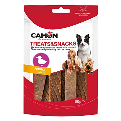 Camon - Camon Treats Snacks Soft Duck Strips - AE018-80 gr von Camon