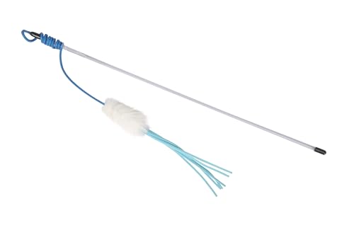 Camon Angelrute mit PU-Lederschnur für Katzen Camon Angelrute mit PU-Lederschnur für Katzen von Camon