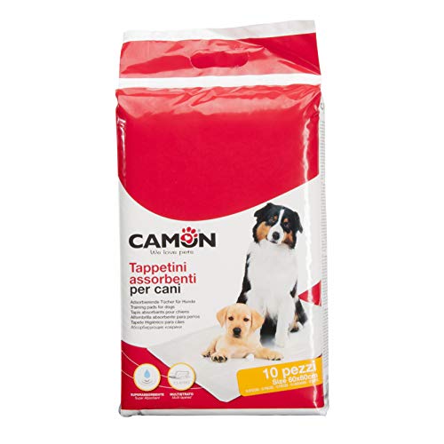 Camon - Hygienematten ohne Klebstoff - B043/4 für Hunde, Alle Altersstufen, Medium, 0.03 kg Camon - Hygienematten ohne Klebstoff - B043/4 für Hunde, Alle Altersstufen, Medium, 0.03 kg von Camon