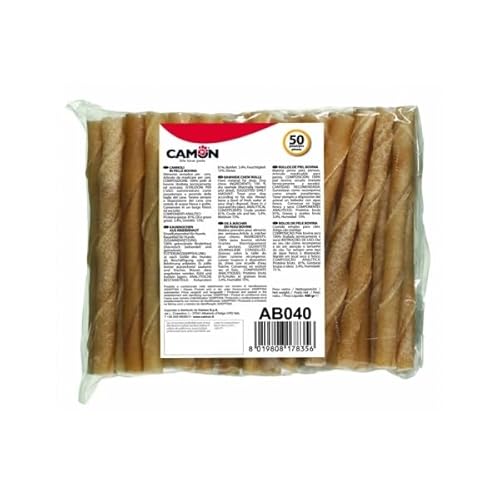 Camon - Cannoli aus Rindsleder, 12,5 cm x 50 Stück Camon - Cannoli aus Rindsleder, 12,5 cm x 50 Stück von Camon