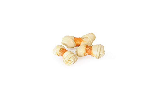 Camon Knochen aus Rindsleder mit Huhn 80 g Camon Knochen aus Rindsleder mit Huhn 80 g von Camon