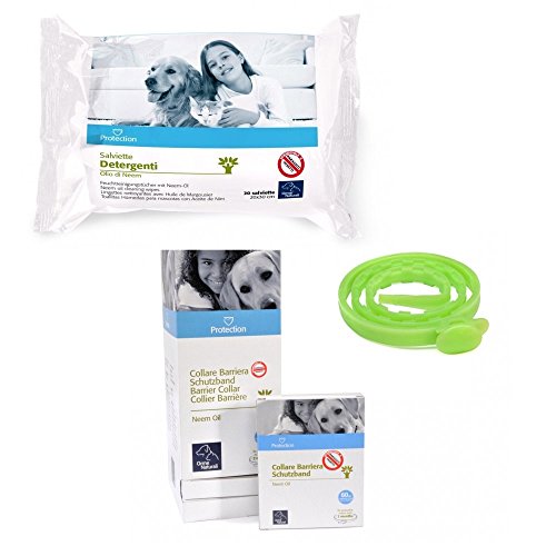 Camon Kragen Barriere 60 cm und Tücher mit Neemöl Hund Camon Kragen Barriere 60 cm und Tücher mit Neemöl Hund von Camon