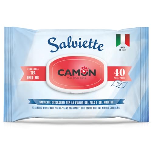 Camon Teebaum-Öl-Reinigungstücher, 40 Stück von Camon