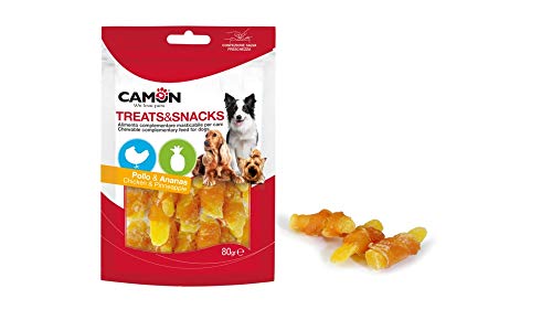 Camon Treats&Snack Leckerbissen mit Huhn und Banane 80g von Camon