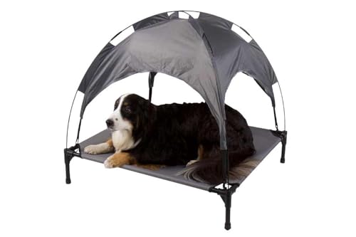 Camp4 Hundeliege mit Sonnendach 88x78x18cm, Sonnendach abnehmbar (932999324) von Camp4