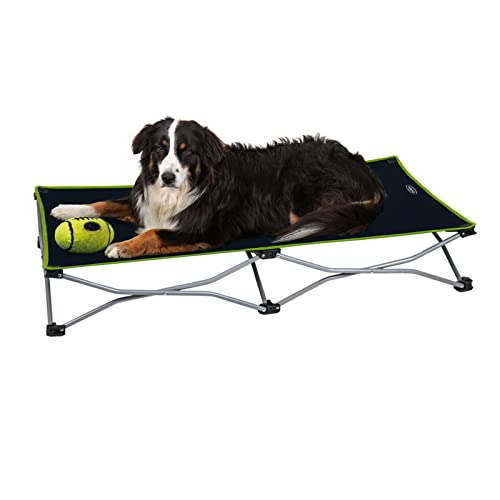 Camp4 Faltliege Momo belastbar bis 35kg Hundebett Hundeliege L117 x B62 x H20 cm von Camp4