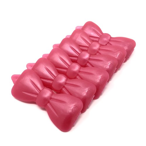 Haarschleife Haarspange für Haustiere Hunde-Haarspange 6 Stück Perlmutt-pink von Camtiac