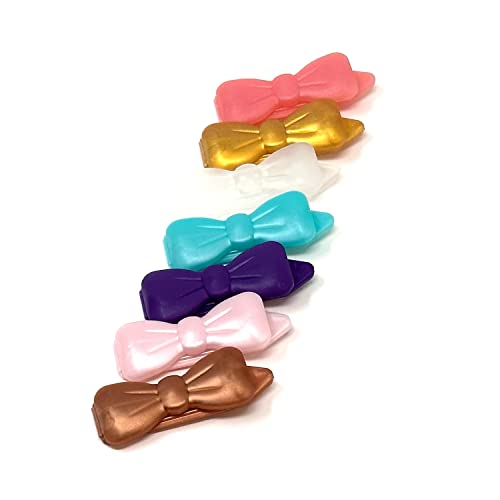 Camtiac Hunde-Haarspange Mini 7-Stück Edition Bonbon von Camtiac