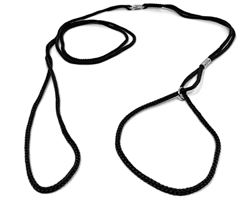 ShowLeine Vorführleine für Hundeausstellung Ausstellungsleine schwarz 3mm x 120cm ShowLeine Vorführleine für Hundeausstellung Ausstellungsleine schwarz 3mm x 120cm von Camtiac