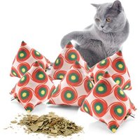Canadian Cat Company Catnipspielzeug 6x Schmusepyramide Reggae Dot von Canadian Cat Company