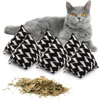 Canadian Cat Company Catnipspielzeug 6x Schmusepyramide Zig-Zag von Canadian Cat Company