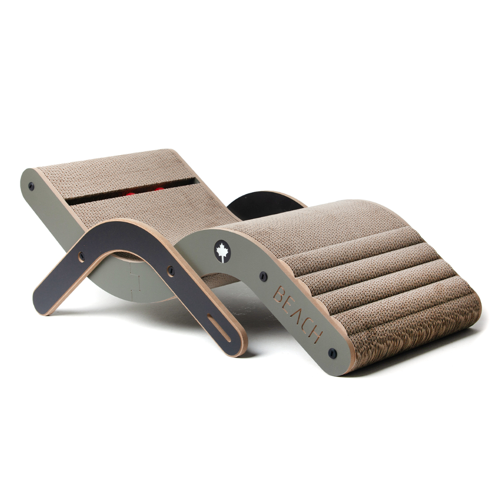 Canadian Cat Company Design-Kratzmöbel Beach Chair - L 70 x B 35 x H 25 cm von Canadian Cat Company