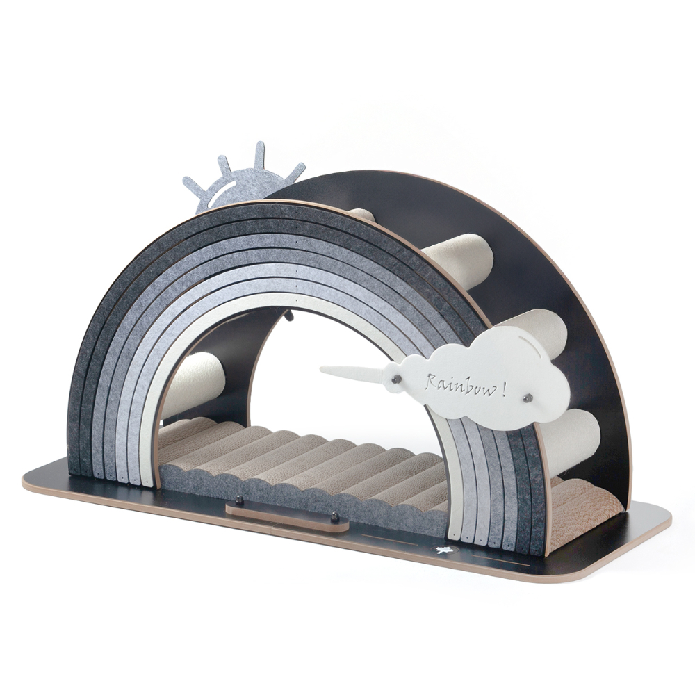 Canadian Cat Company Design-Kratzmöbel Rainbow - grau von Canadian Cat Company