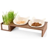 Canadian Cat Company Futterbar Cat Diner braun/ beige Canadian Cat Company Futterbar Cat Diner braun/ beige von Canadian Cat Company