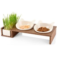 Canadian Cat Company Futterbar Cat Diner braun/ beige Canadian Cat Company Futterbar Cat Diner braun/ beige von Canadian Cat Company