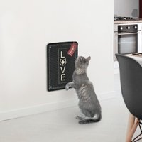 Canadian Cat Company Kratzteppich 30x40cm mit Wandbefestigung anthrazit von Canadian Cat Company
