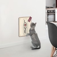Canadian Cat Company Kratzteppich 30x40cm mit Wandbefestigung beige von Canadian Cat Company