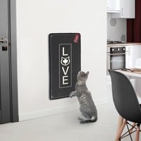 Canadian Cat Company Kratzteppich 80x40cm mit Wandbefestigung anthrazit von Canadian Cat Company