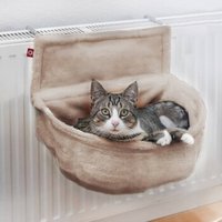 Canadian Cat Company Kuschelsack für Heizkörper braun von Canadian Cat Company