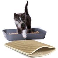 Canadian Cat Company Toilettenvorleger Zaubermatte Small beige von Canadian Cat Company