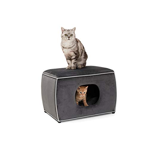 CanadianCat Company | Cat Cave Nelson | Grijs | Kattenmand, knuffelgrot voor katten von CanadianCat Company
