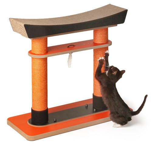 CanadianCat Company | Design-Kratzmöbel Torii | Kratzbaum, Kratzstamm | 68 x 28 x 65 cm von CanadianCat Company