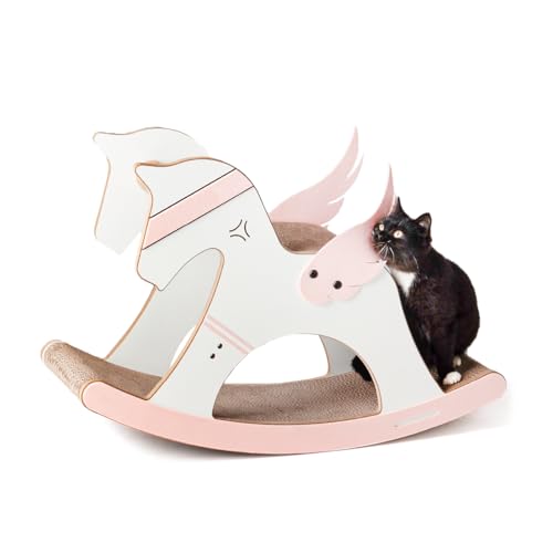 CanadianCat Company | Design-Kratzmöbel Unicorn | Einhorn-Wippe Kratzbrett | 74 x 26 x 50 cm CanadianCat Company | Design-Kratzmöbel Unicorn | Einhorn-Wippe Kratzbrett | 74 x 26 x 50 cm von CanadianCat Company