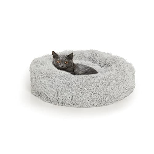 CanadianCat Company | Flauschiges Plüschbett für Katzen | Katzenbett Donut | ca. 60 x 60 x 20 cm | Hellgrau waschbar Katzenschlafplatz Katzenkissen Katzenkorb rund CanadianCat Company | Flauschiges Plüschbett für Katzen | Katzenbett Donut | ca. 60 x 60 x 20 cm | Hellgrau waschbar Katzenschlafplatz Katzenkissen Katzenkorb rund von CanadianCat Company